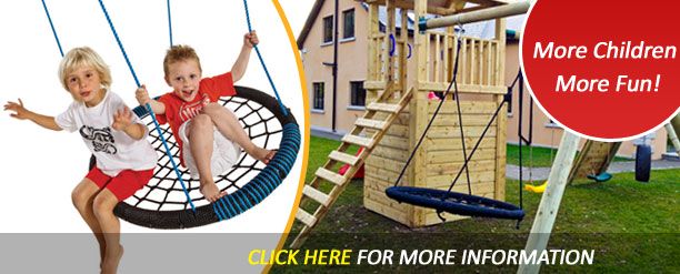 Nest Swings- more children, more fun, more action!