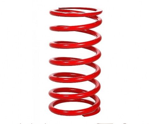 200mm RED Steel Coil Spring for Spring Rider Toy 0